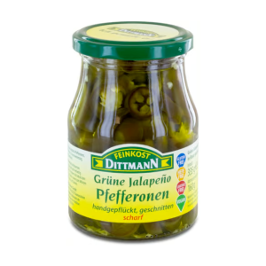 Feinkost Dittmann Jalapenoringe grün 300g