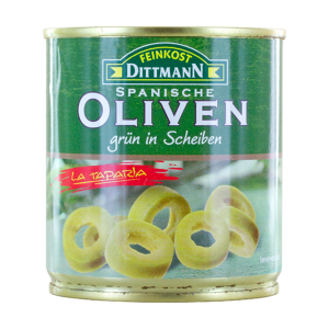 Feinkost Dittmann оливки зелёный, ломтики 200g