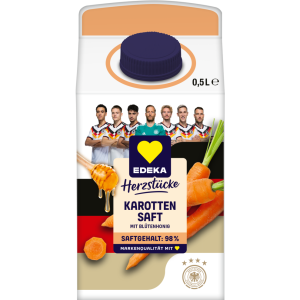 EDEKA Herzstücke Karottensaft mit Honig 0,5l