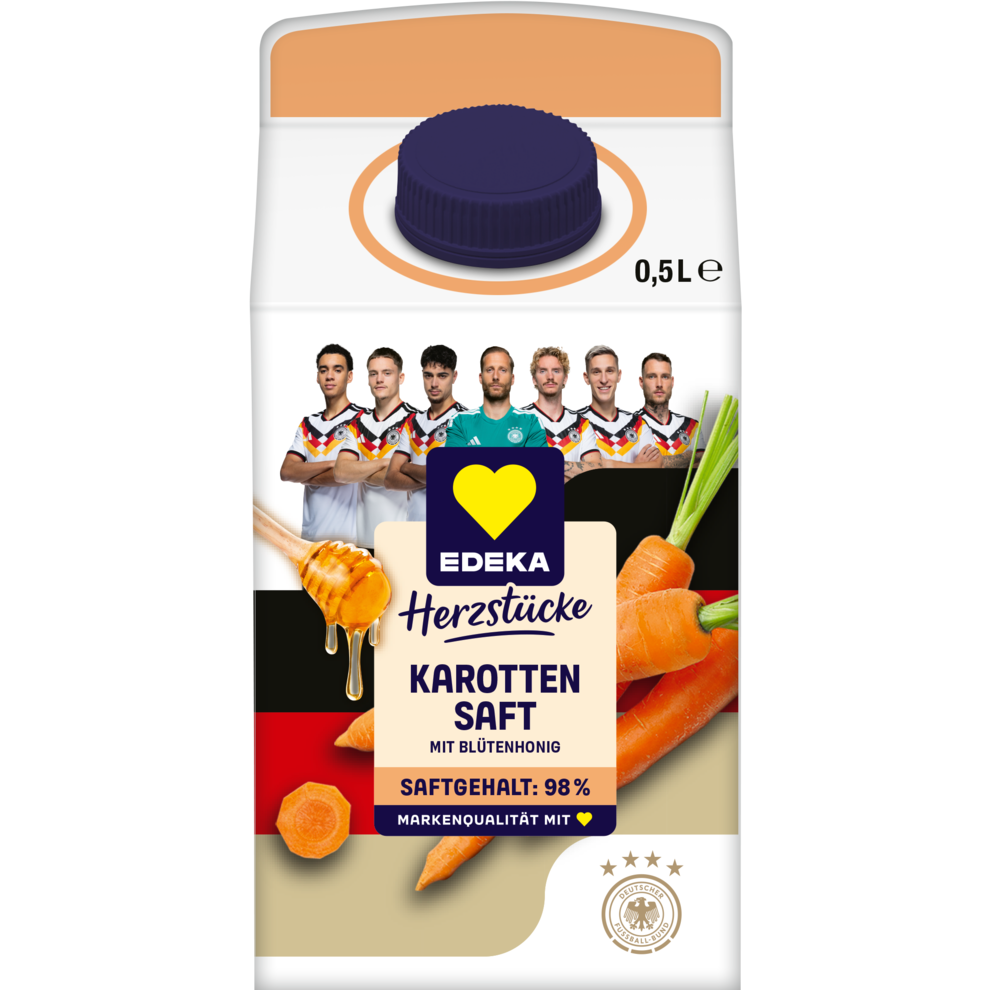 EDEKA Herzstücke Karottensaft mit Honig 0,5l