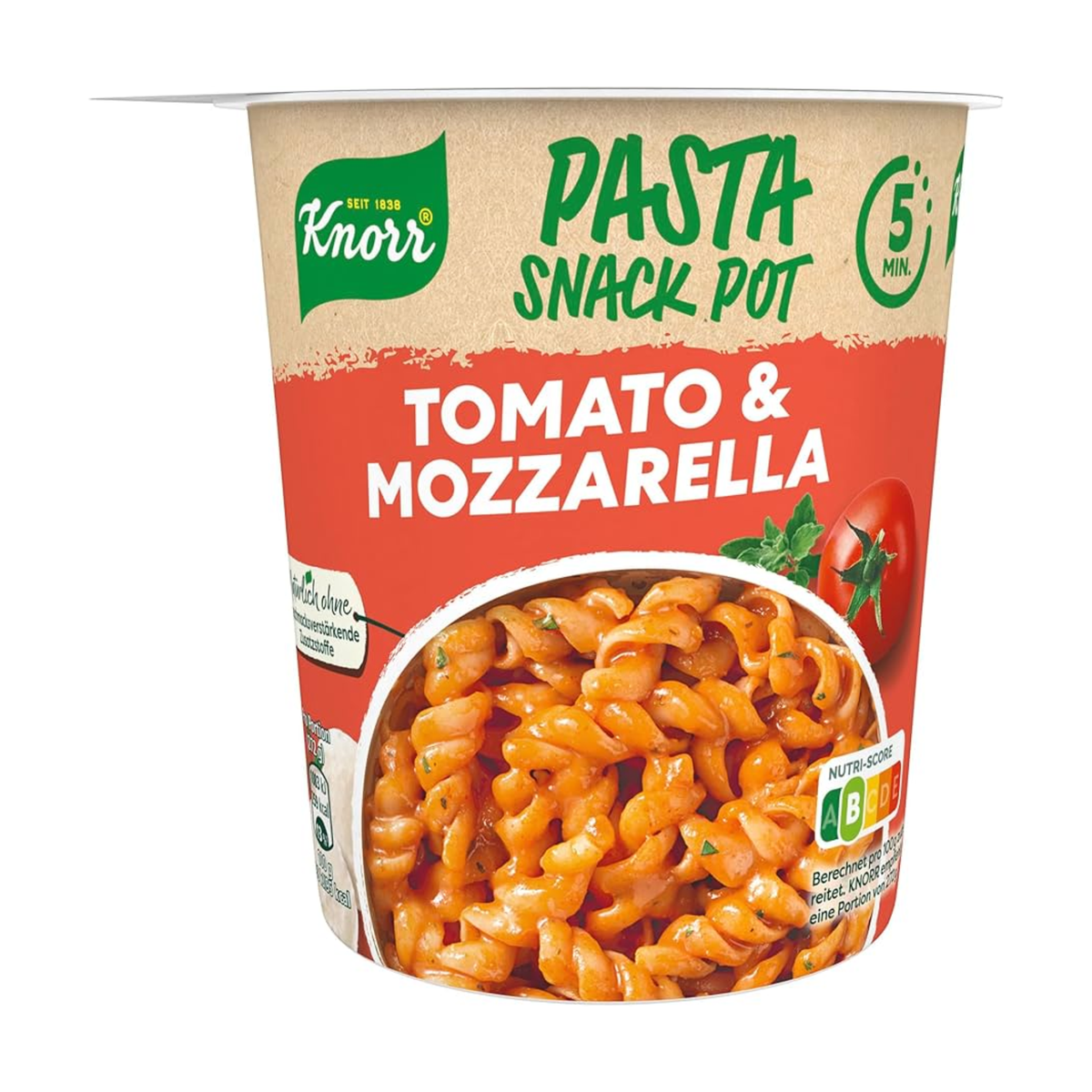 Knorr Pasta Snack Pot Tomato&Mozzarella 63g