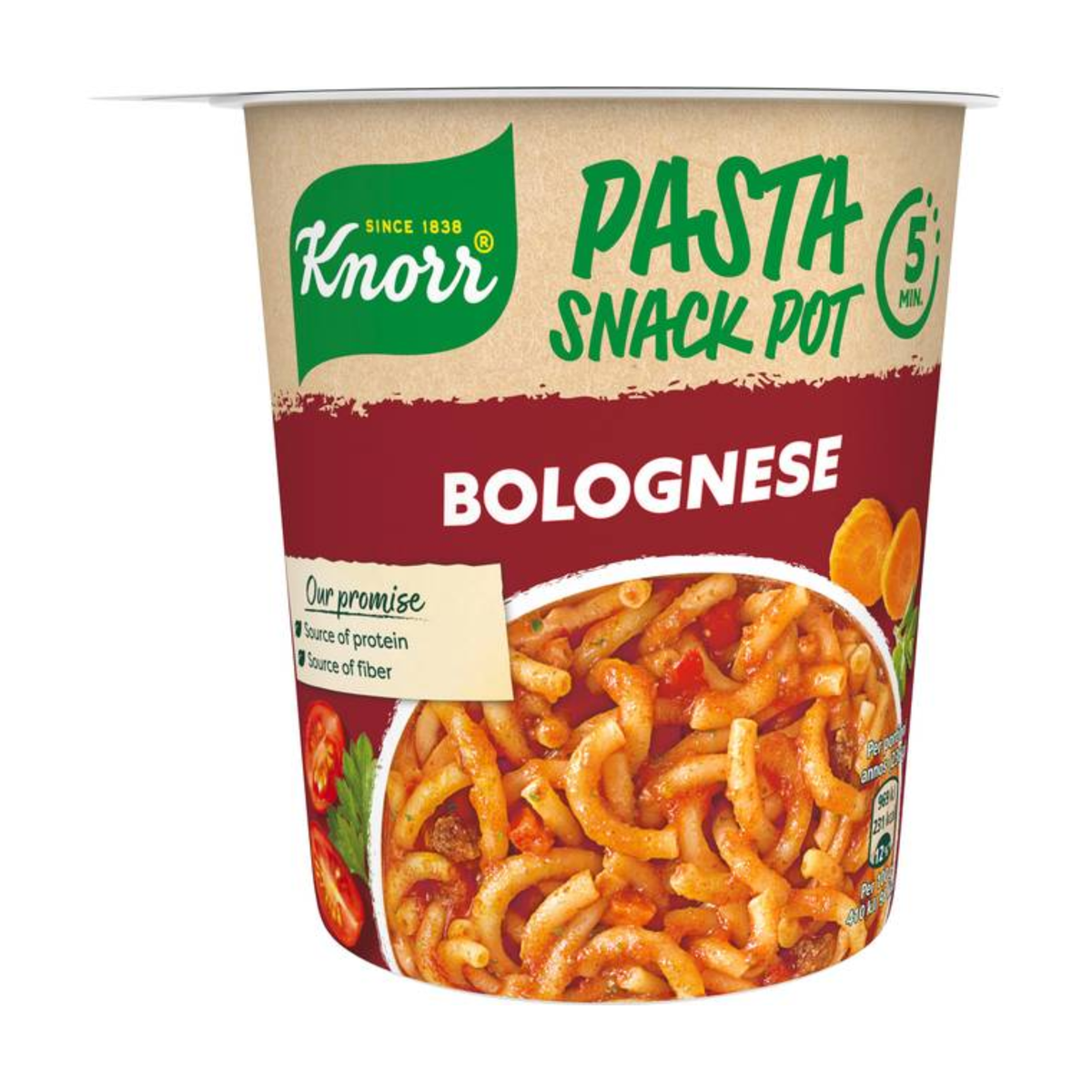 Knorr Pasta Snack Pot Bolognese 60g