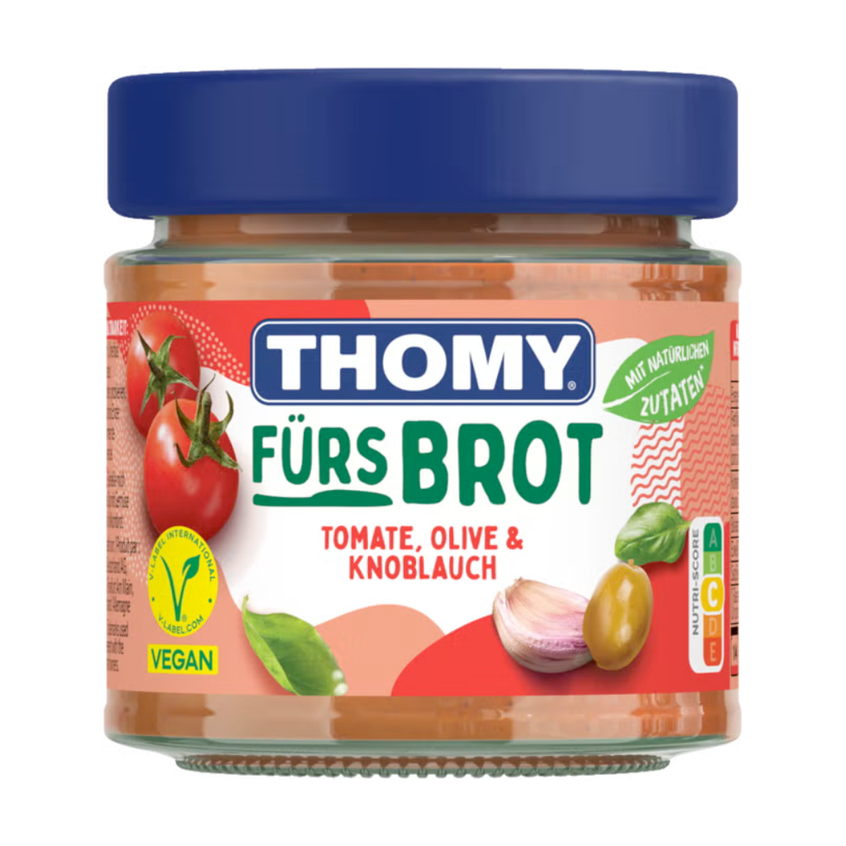Thomy Aufstrich Tomate Olive&Knoblauch 180g