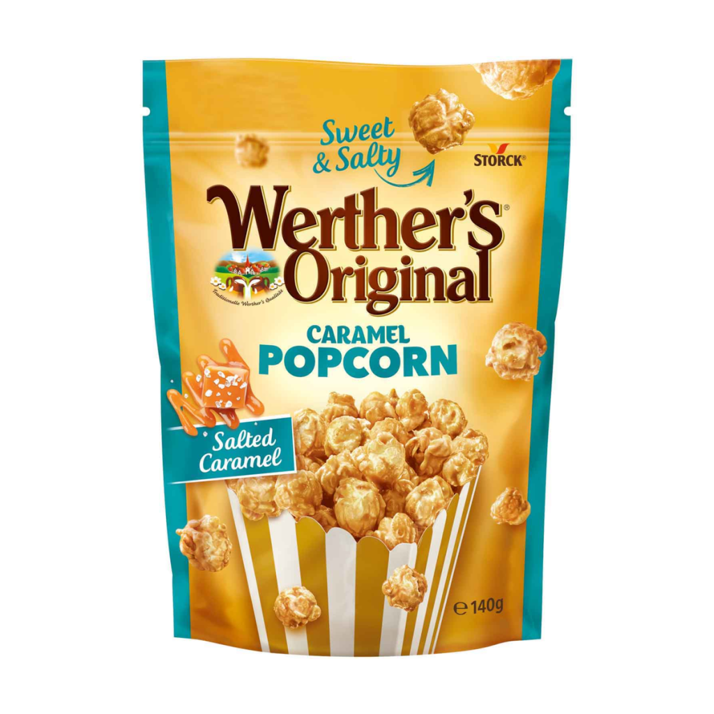 Werthers Original Popcorn Salted Caramel 140g