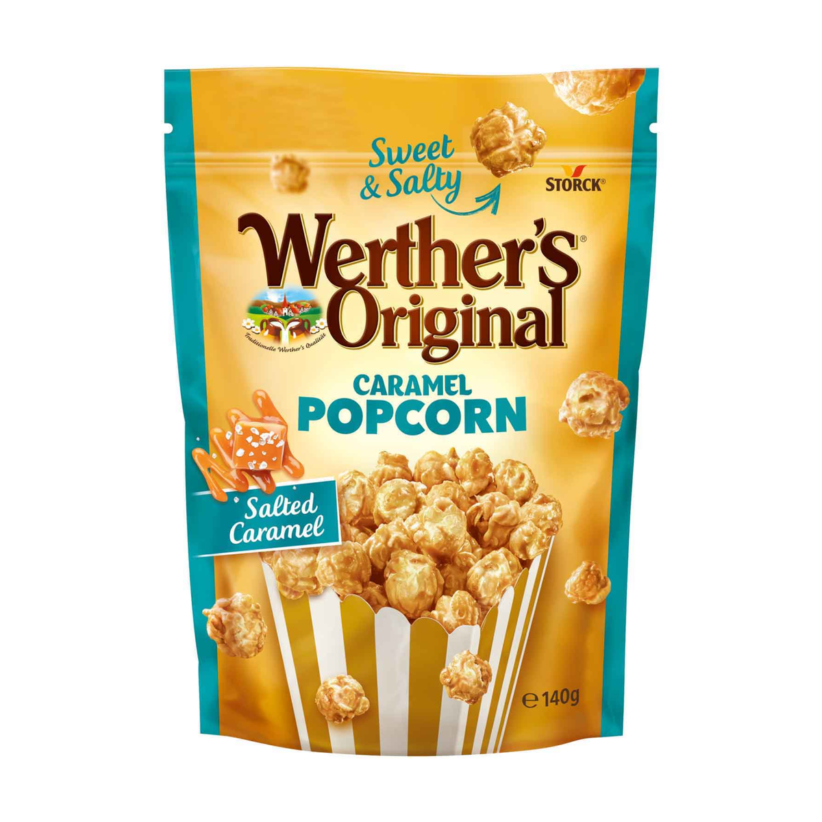 Werthers Original Popcorn Salted Caramel 140g