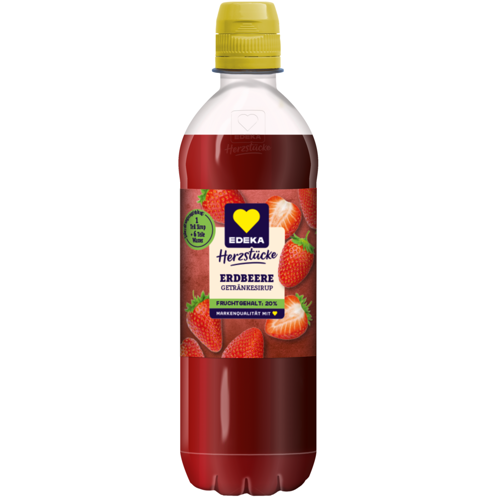 EDEKA Herzstücke сироп клубника 0,5l