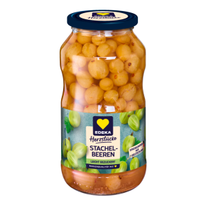 EDEKA Herzstücke Stachelbeeren leicht gezuckert 680g