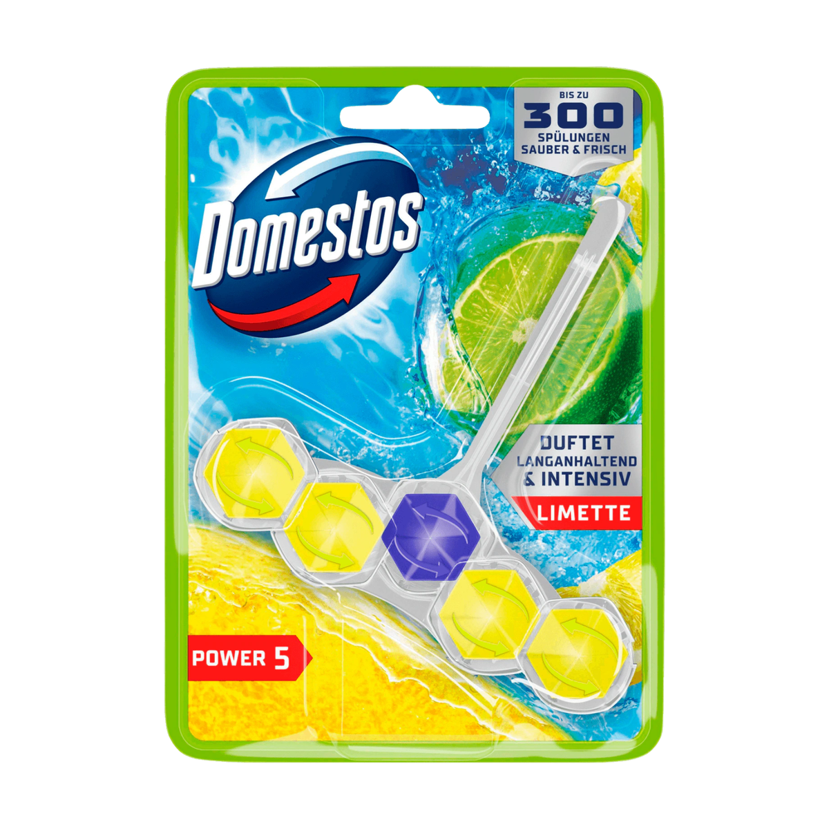 Domestos WC-Stein Power 5 Limette 50g