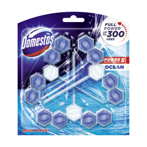Domestos WC-Stein Power 5 Ocean 3x50g