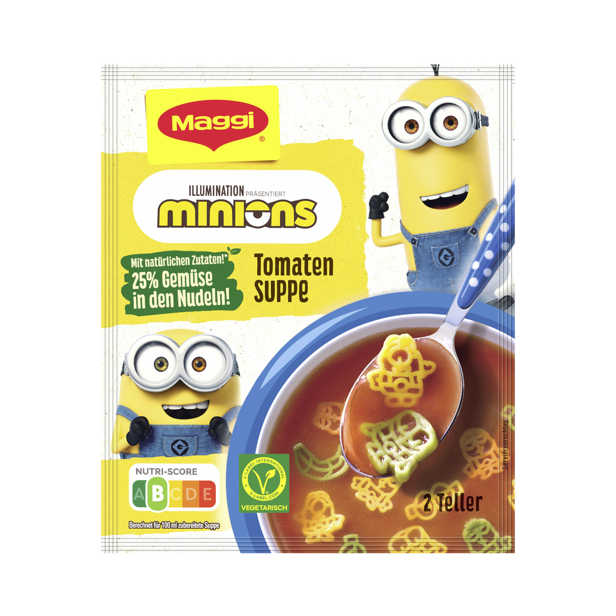 Maggi Guten Appetit Suppe Minions Tomate für 500ml 43g
