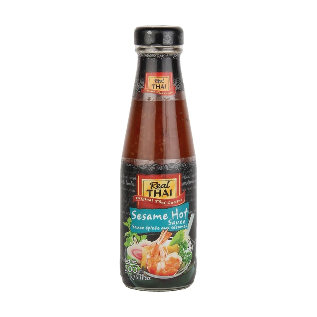 Real Thai scharfe Sesam-Sauce 200ml