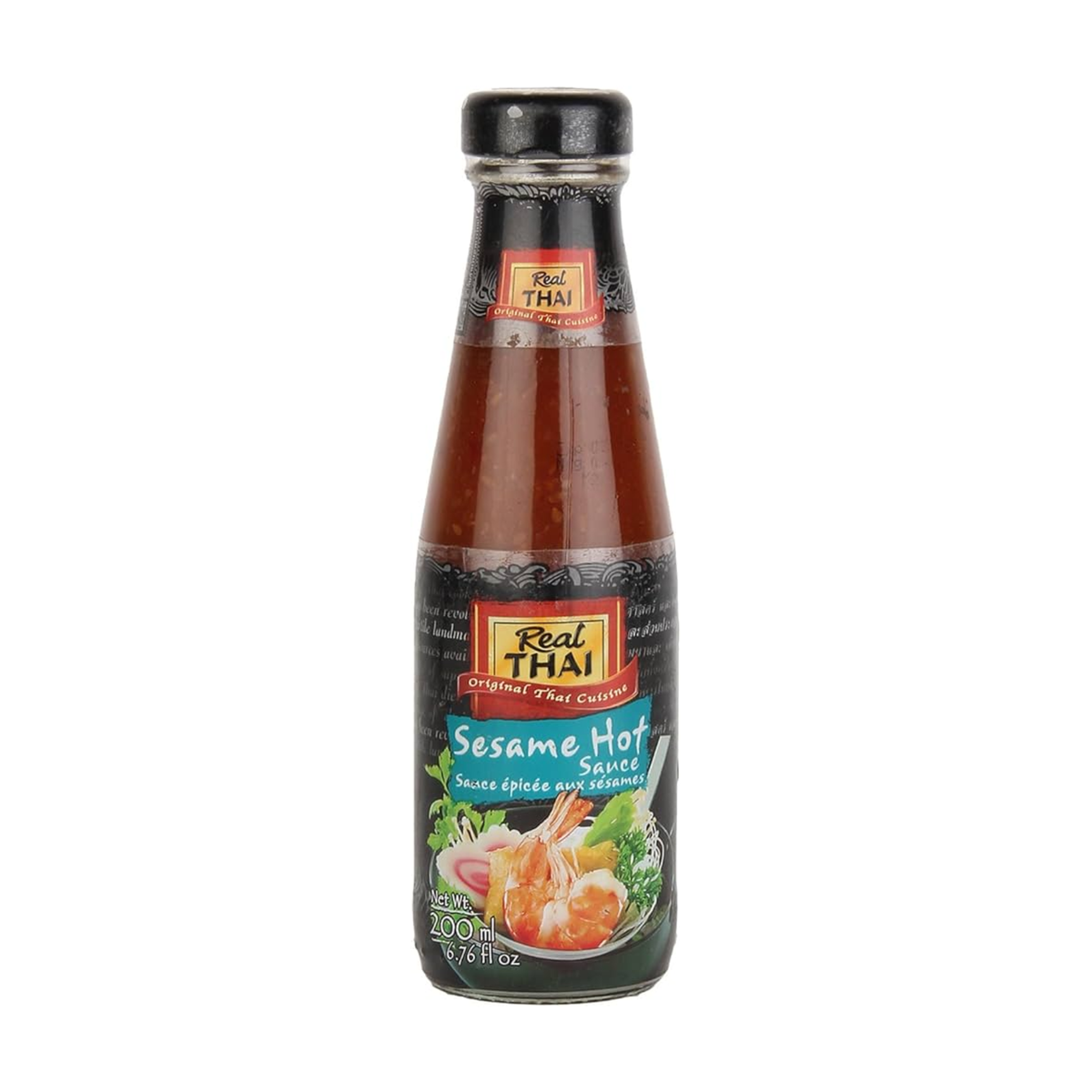 Real Thai scharfe Sesam-Sauce 200ml