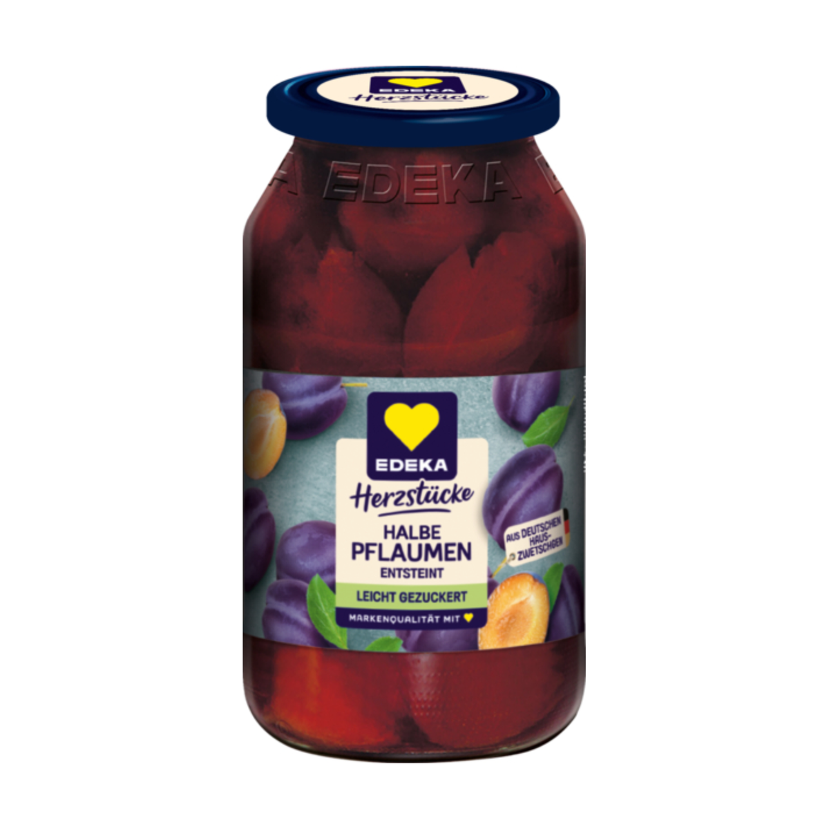 EDEKA Herzstücke Pflaumen leicht gezuckert 680g