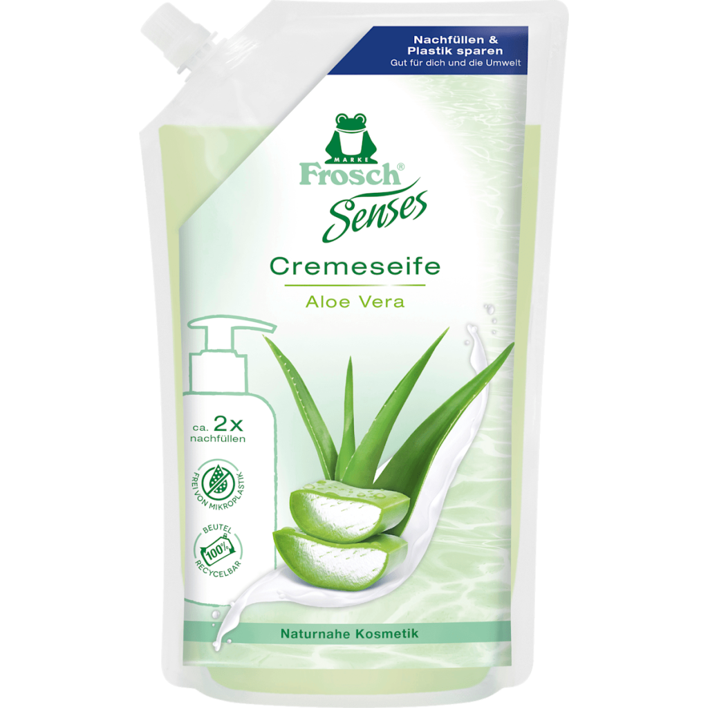 Frosch Cremeseife Senses Aloe Vera 500ml
