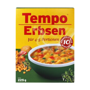 Suppina Tempo Erbsen 225g