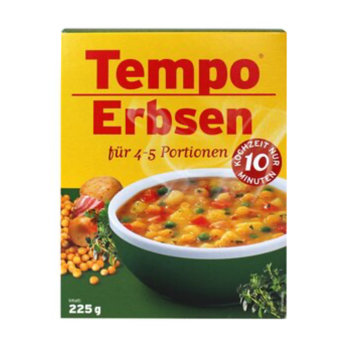 Suppina Tempo Erbsen 225g