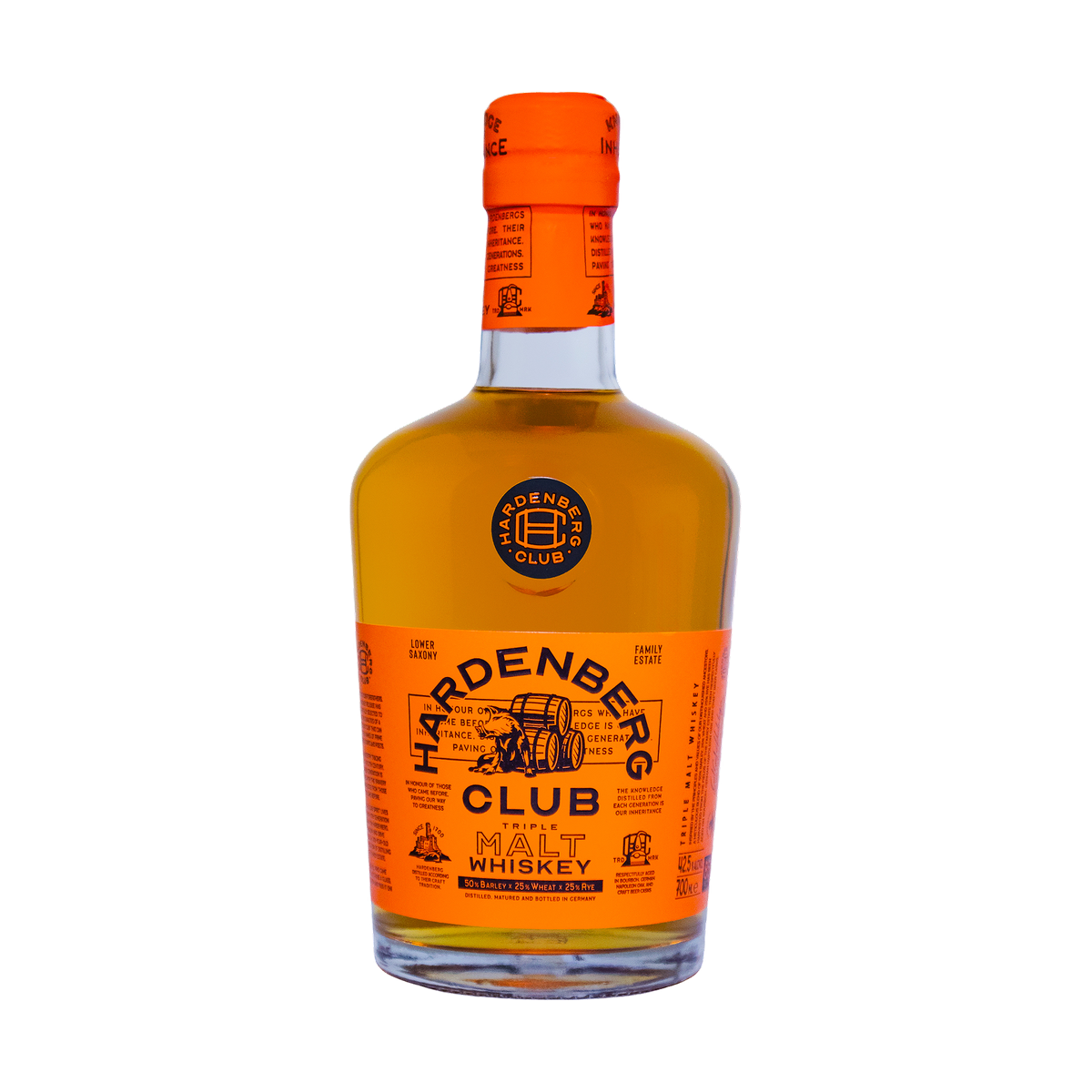 Hardenberg Club Malt Whiskey 42,5% 0,7l