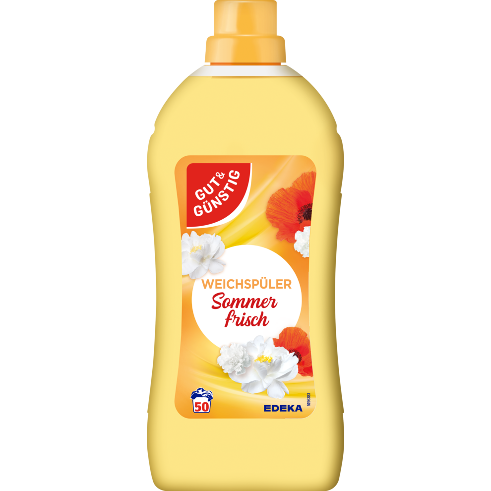 GUT&GÜNSTIG Weichspüler Sommerfrisch 50WL 1,5l