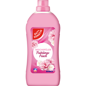 GUT&GÜNSTIG Weichspüler Frühlingsfrisch 50WL 1,5l