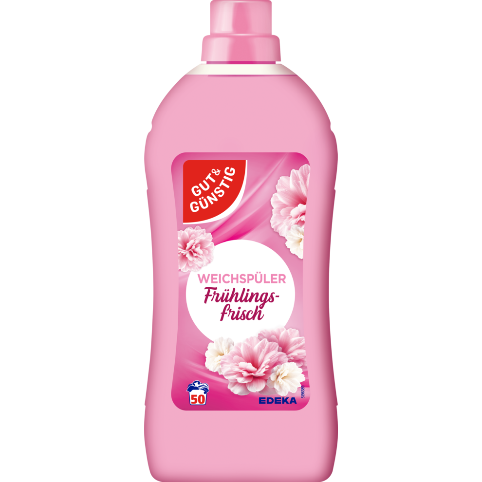 GUT&GÜNSTIG Weichspüler Frühlingsfrisch 50WL 1,5l