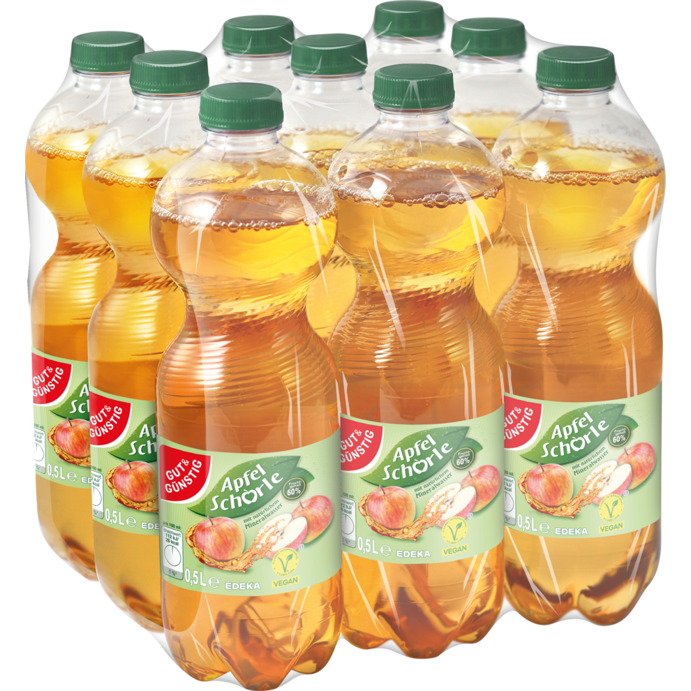 G&G Apfelschorle 9x0,5l DPG