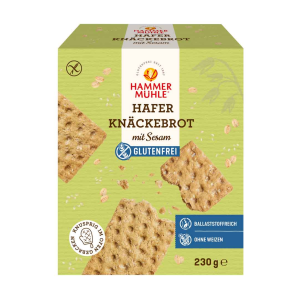 Hammermühle Овёс хлебцы, кунжут 230g