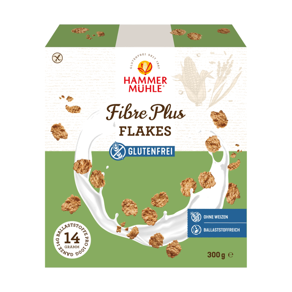Hammermühle Frühstücksflakes mit Maiskleie 300g