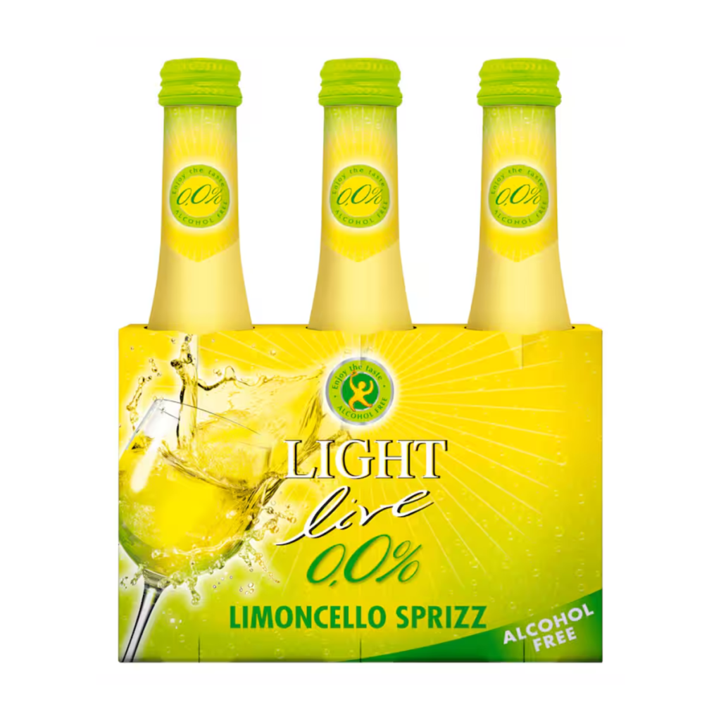 Light live 0,0% Fruity Limoncello Sprizz 3x0,2l