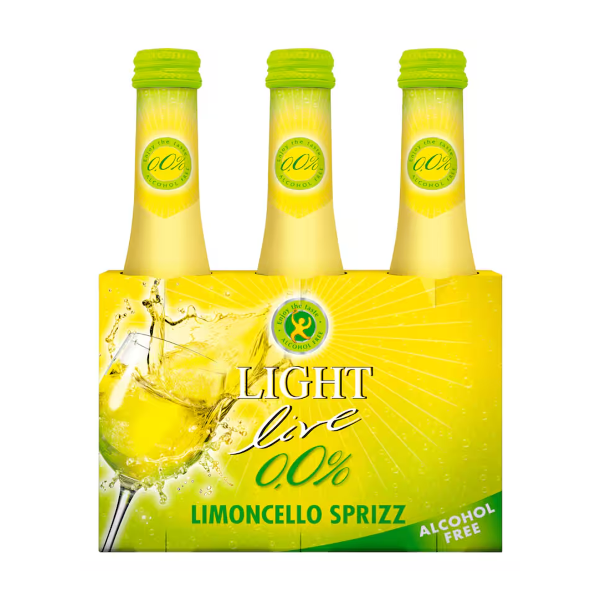 Light live 0,0% Fruity Limoncello Sprizz 3x0,2l