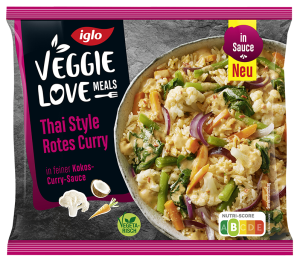 Iglo Thai Style Rotes Curry 450g