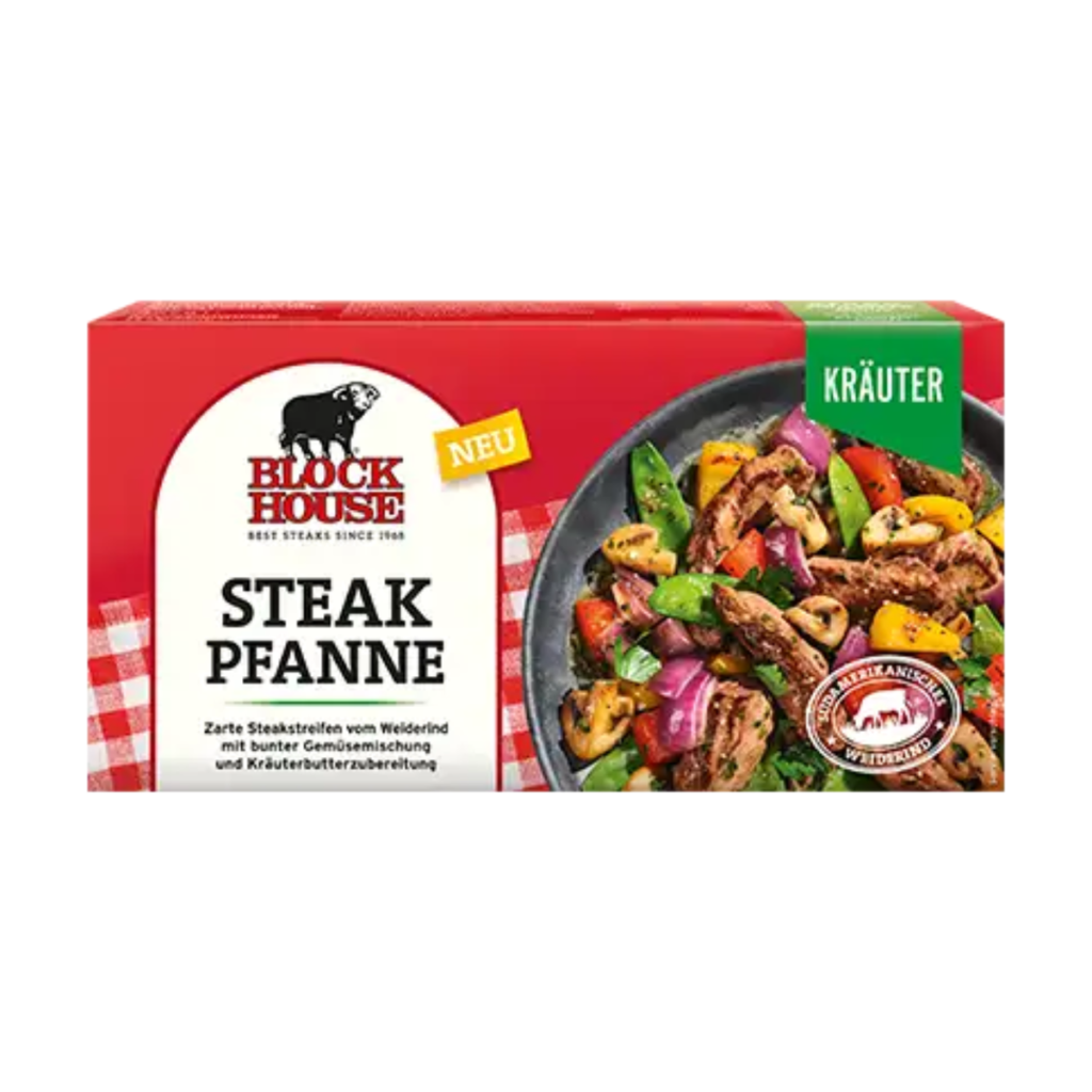 Block House Steak Pfanne Kräuter 427g