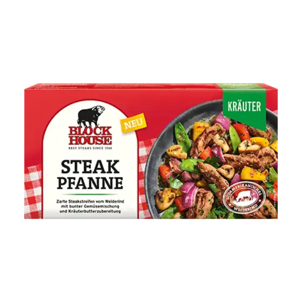 Block House Steak Pfanne Kräuter 427g