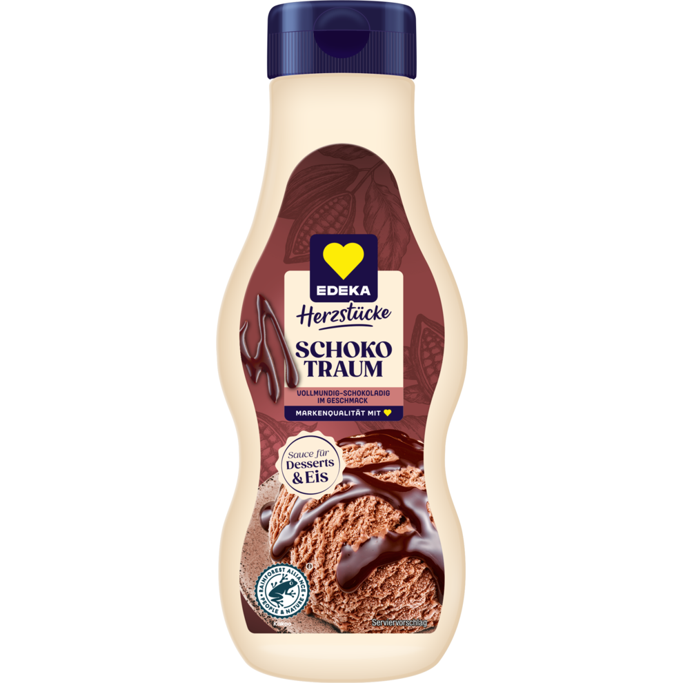 EDEKA Herzstücke Dessertsauce Schoko 250ml