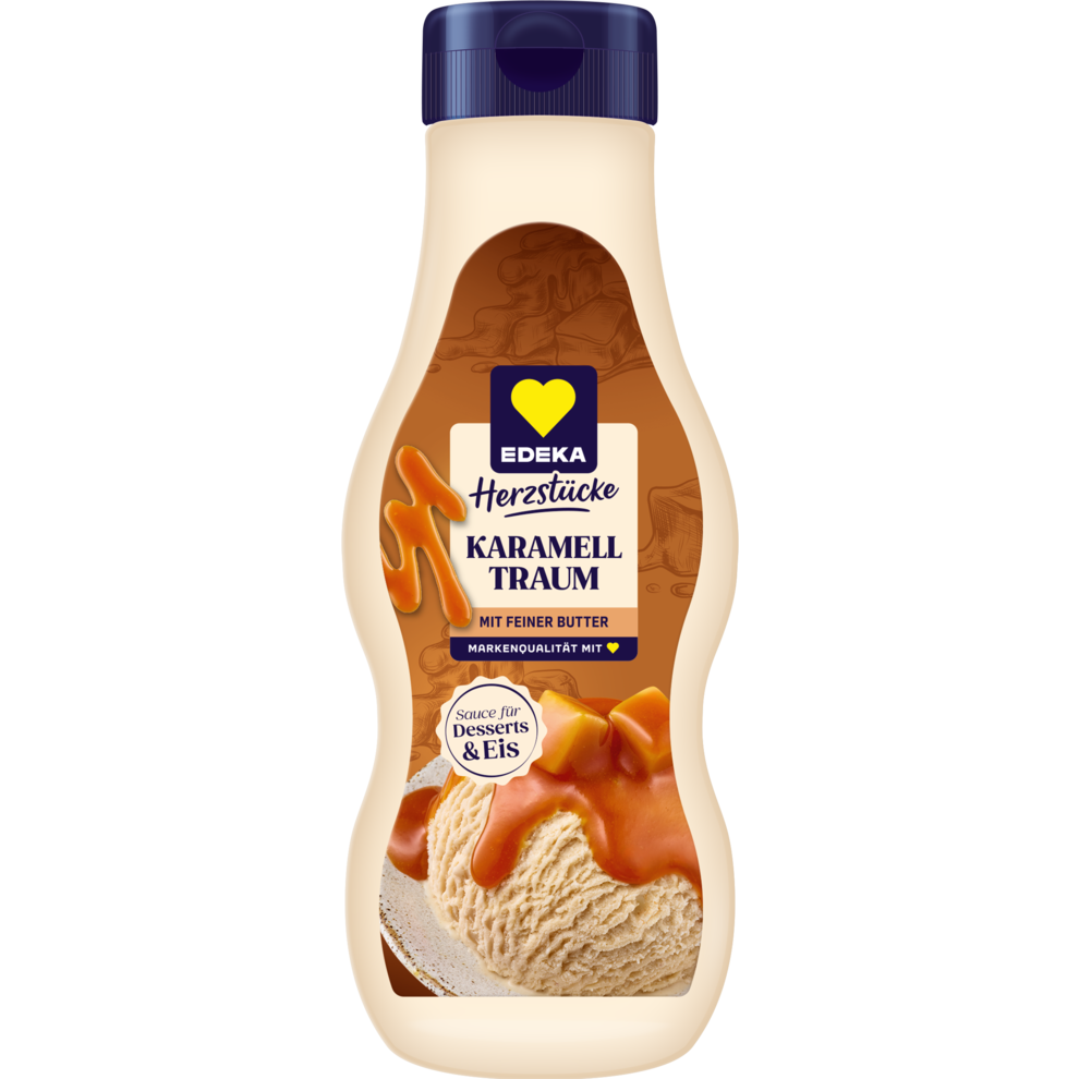 EDEKA Herzstücke Dessertsauce Karamell 250ml