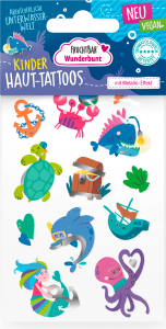 Fruchtbar Wunderbunt Kinder Haut-Tattoos