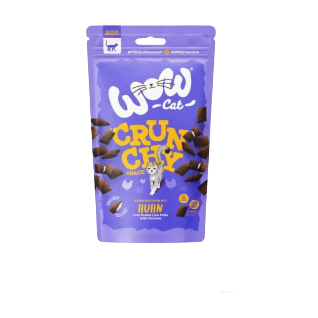 WOW Для кошек хрустящий снек, курица 60g