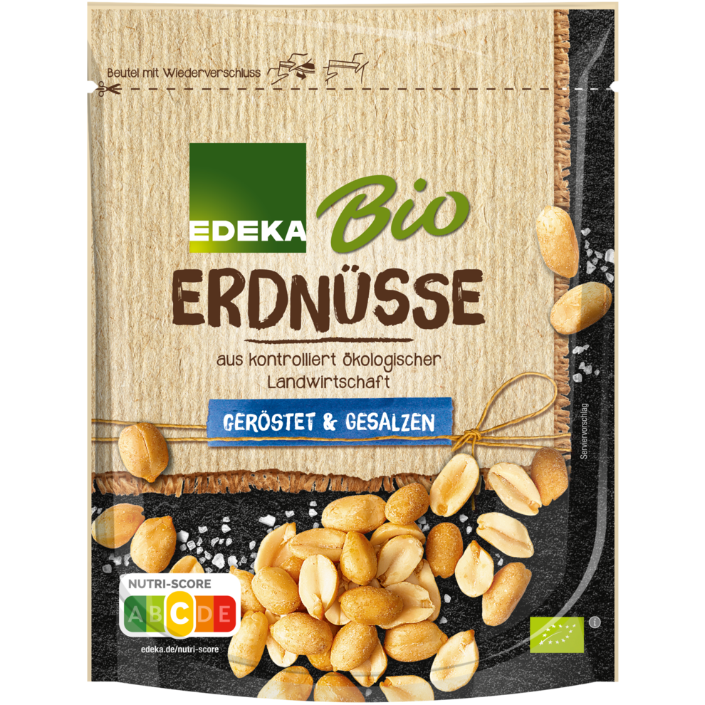 Bio EDEKA Erdnusskerne geröstet&gesalzen 150g