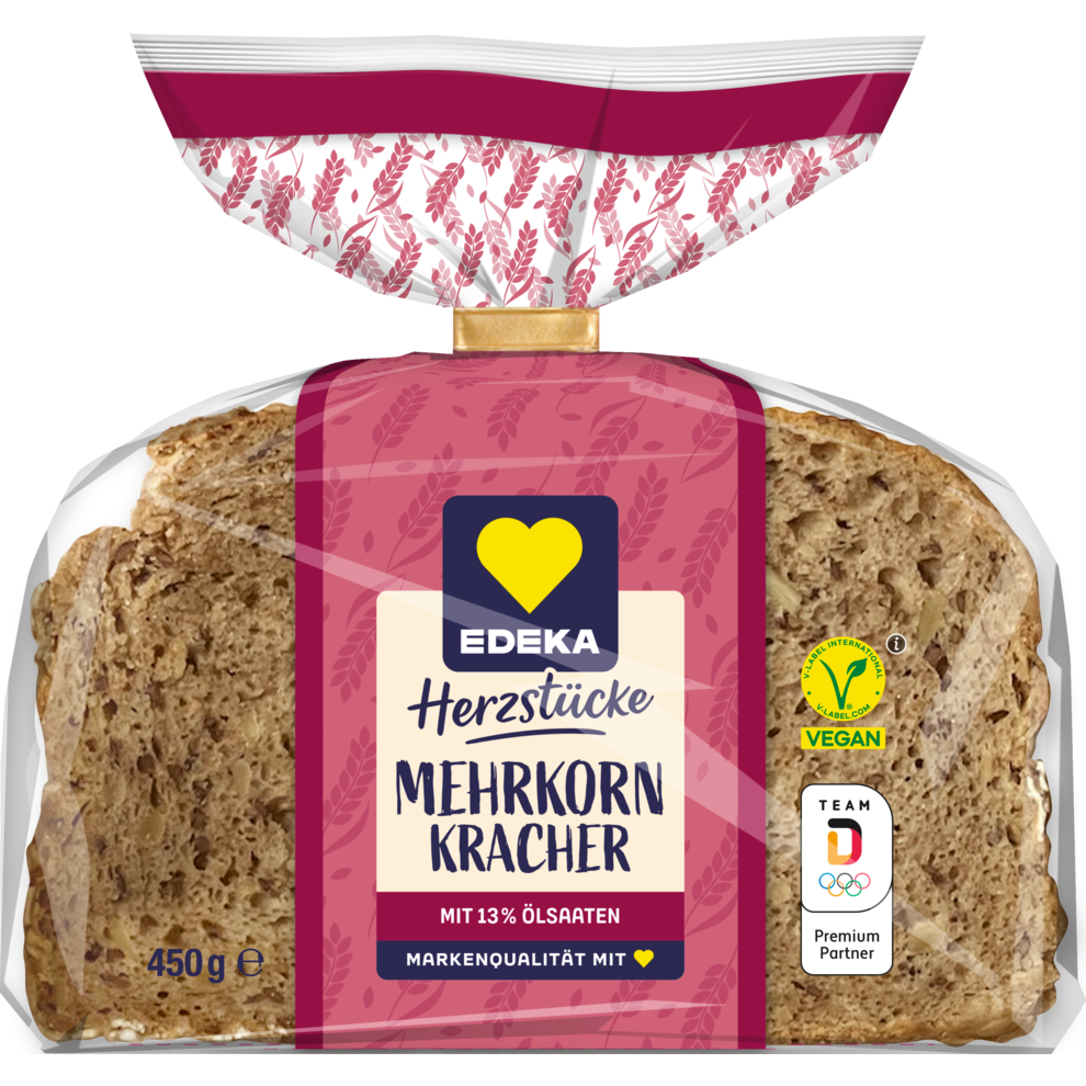 EDEKA Herzstücke Mehrkornkracher 450g