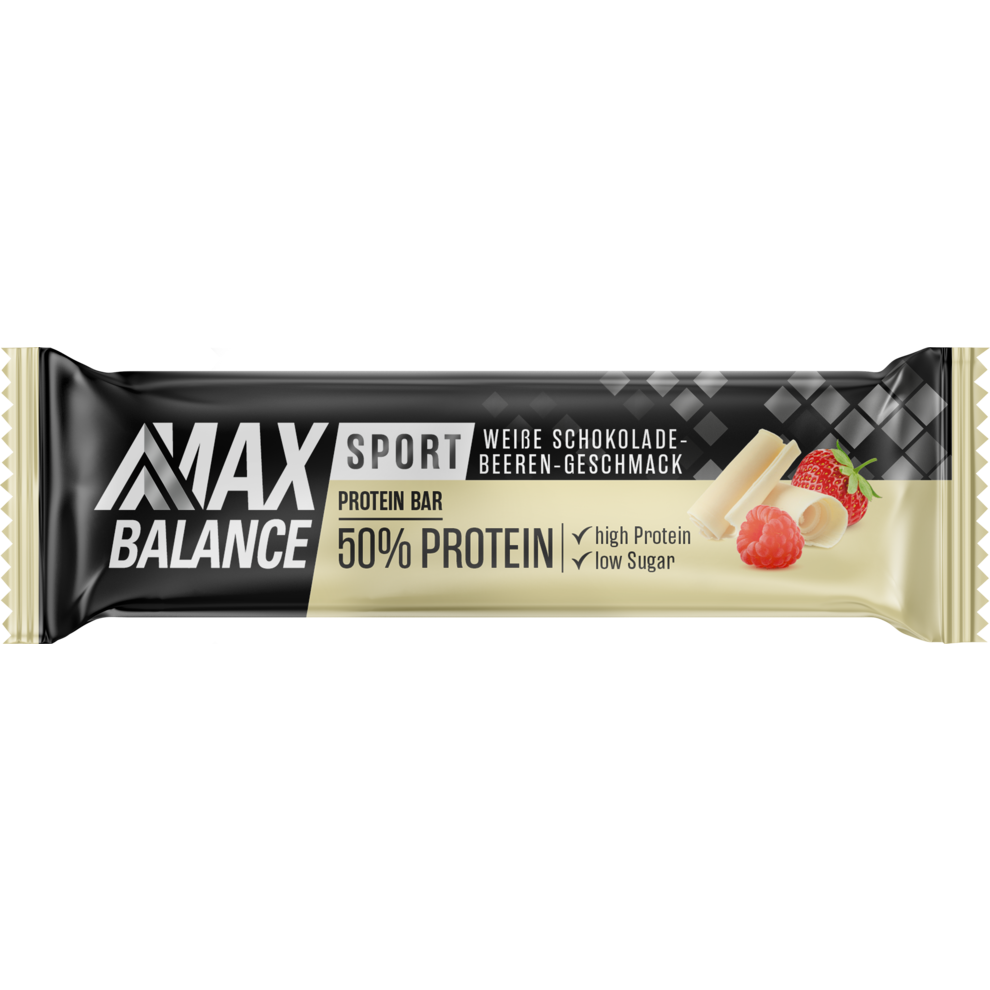 Max Balance Proteinriegel White Choc Berry 45g