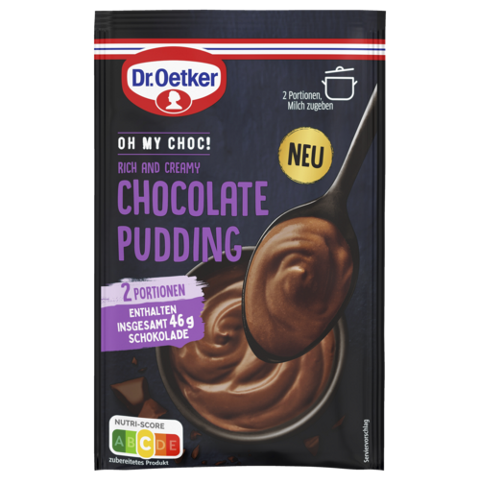 Dr.Oetker Oh My Choc! Chocolate Pudding für 0,3l 100g