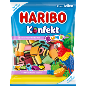 Haribo Lakritz-Konfekt bunt 175g