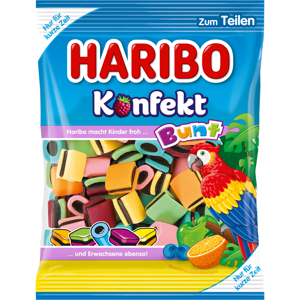 Haribo Lakritz-Konfekt bunt 175g