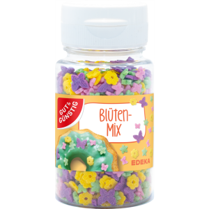 GUT&GÜNSTIG Zuckerstreudekor Blütenmix 60g