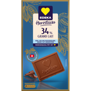 EDEKA Herzstücke Flachtafel Vollmilch 100g