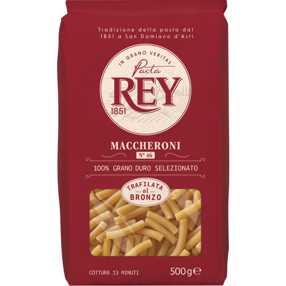 Pasta Rey Maccheroni 500g