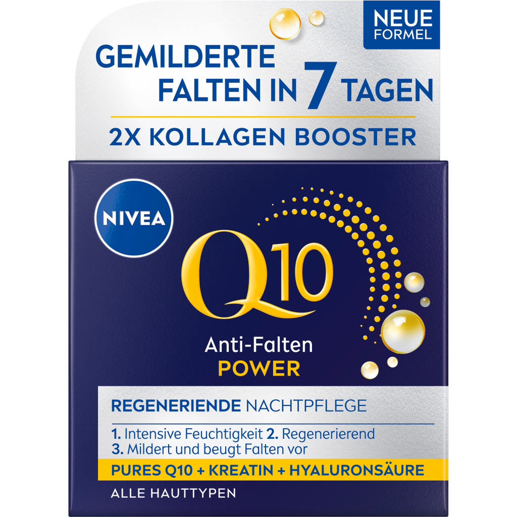 Nivea Q10 Power Anti-Falten Regenerierende Nachtpflege 50ml