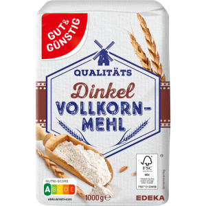 GUT&GÜNSTIG Dinkelvollkornmehl 1kg