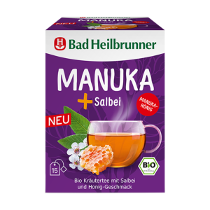 Bio Bad Heilbrunner Kräutertee Manuka+Salbei Tee 15ST 30g