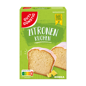 GUT&GÜNSTIG Zitronenkuchen Backmischung 500g