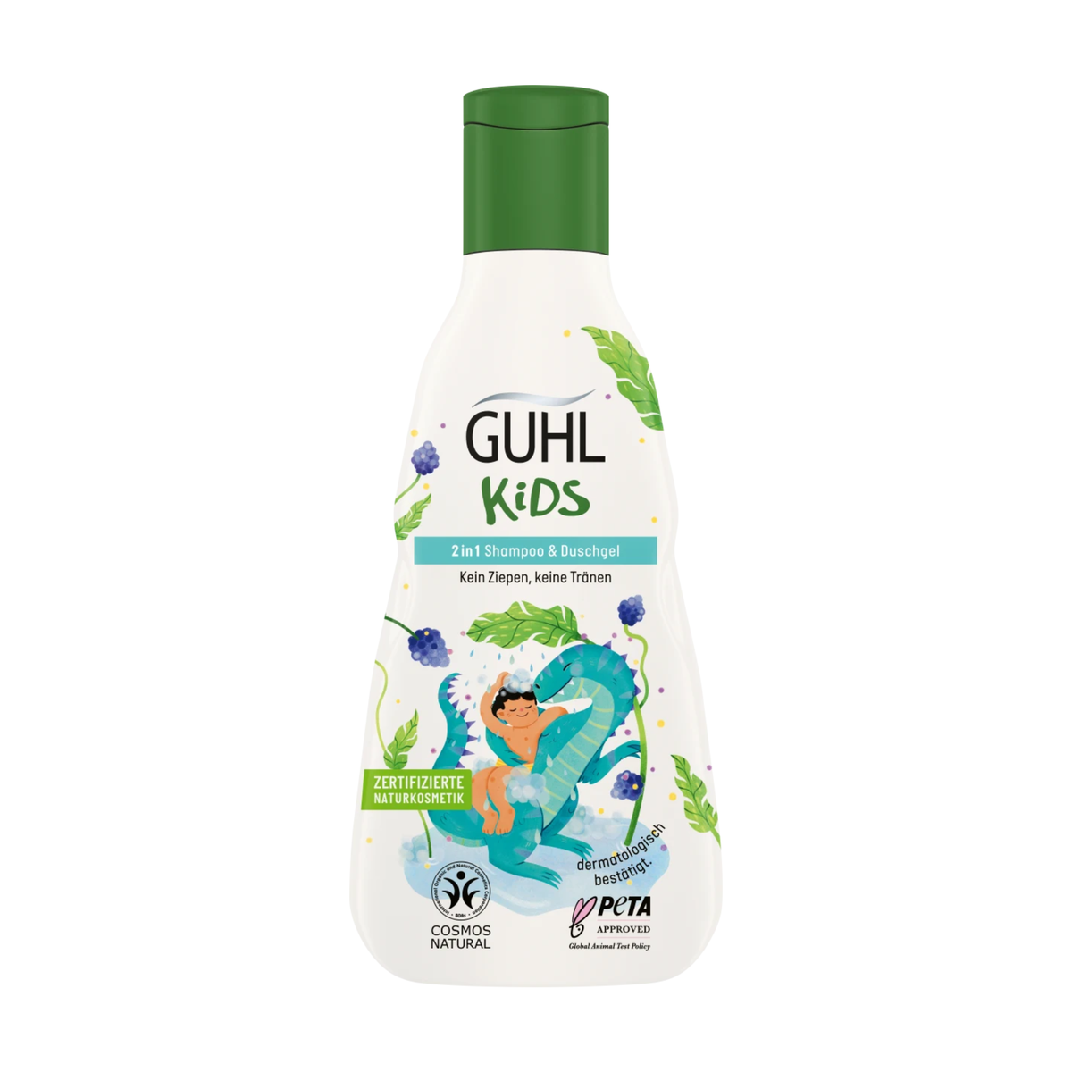 Guhl Kids 2in1 Shampoo, Duschgel Brombeerextrakt 250ml